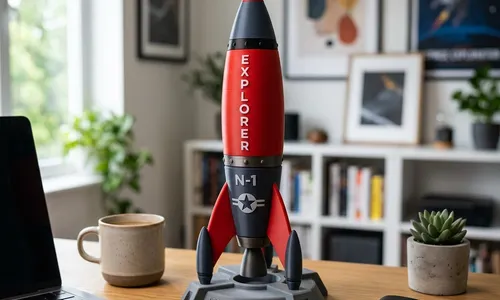 Rocket Desk Piece